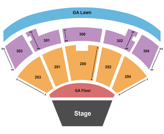 Merriweather Post Pavilion Luke Bryan Seating Chart